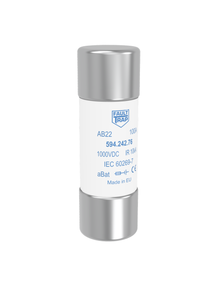 Fuse 1000VDC aBat 80A 22x65mm