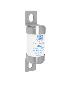 Fuse 1000VDC aBat 125A 38x127mm surface mount, fixing centres 99mm