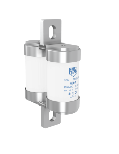 Fuse 1000VDC aBat 600A 2x38x127mm fixing centres 99mm