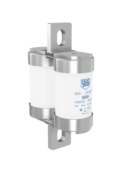 Fuse 1000VDC aBat 600A 2x38x127mm fixing centres 99mm