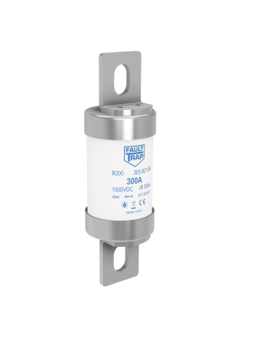 Fuse 1000VDC aBat 160A 38x127mm axial terminals, fixing centres 99mm