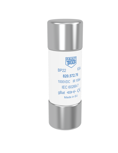 Fuse 1000VDC gBat 63A 22x65mm