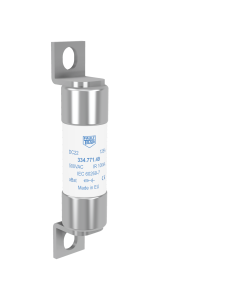 Fuse 1000VDC aBat 25A 22x65mm surface mount, fixing centres 87mm