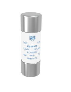 Fuse 1000VDC aBat 100A 22x65mm