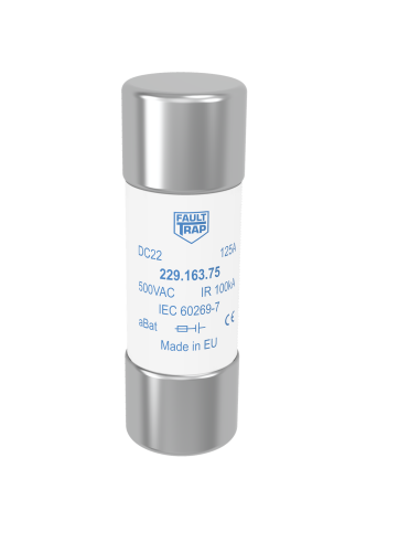 Fuse 1000VDC aBat 80A 22x65mm