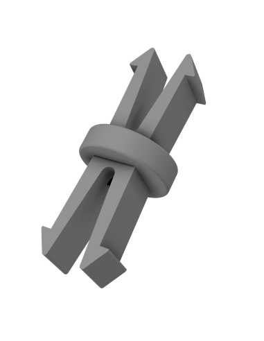 Assembly pin for modular fuseholders ZRDU and ZVJM