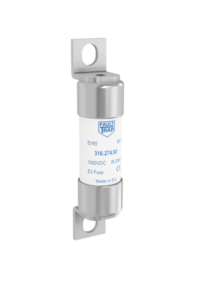 Fuse 1000VDC EV-Full Range 40A 22x65mm surface mount, fixing centres 87mm