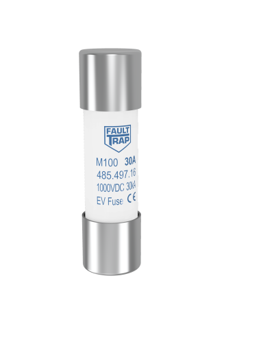 Fuse 1000VDC EV-full range 10A 10x38mm