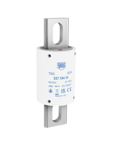 Fuse 500VDC aBat 125A 38x109mm fixing centres 80mm