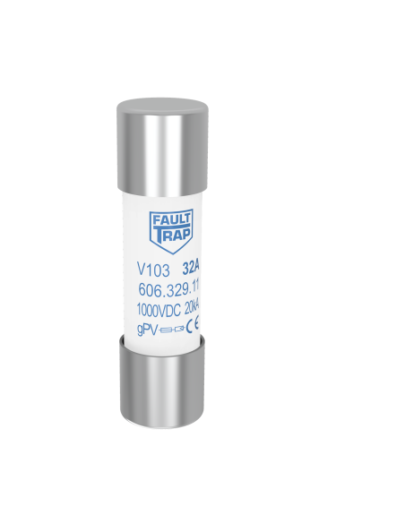Fuse 1000VDC gPV 8A 10x38mm