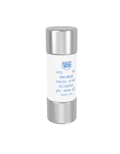 Fuse 1500VDC gPV 40A 22x65mm