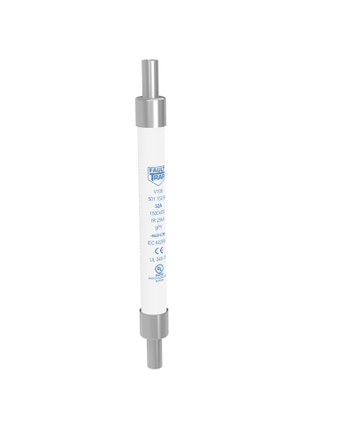 Fuse 1500VDC gPV 3A 10x85mm in-line terminals