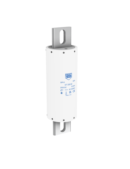 Fuse 2000VDC gPV 450A 76x269mm axial terminals fixing centres 225mm