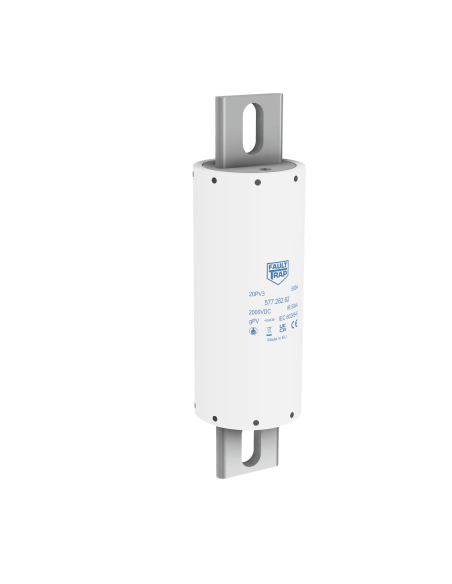 Fuse 2000VDC gPV 400A 76x269mm axial terminals fixing centres 225mm