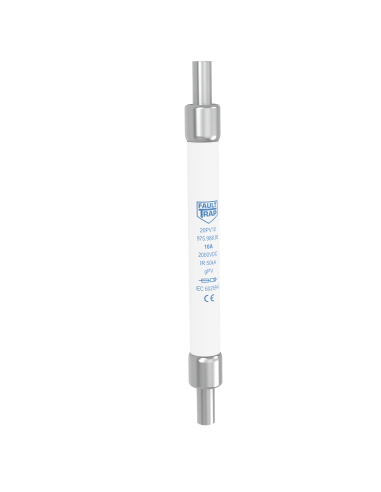 Fuse 2000VDC gPV 10A 10x85mm in-line terminals