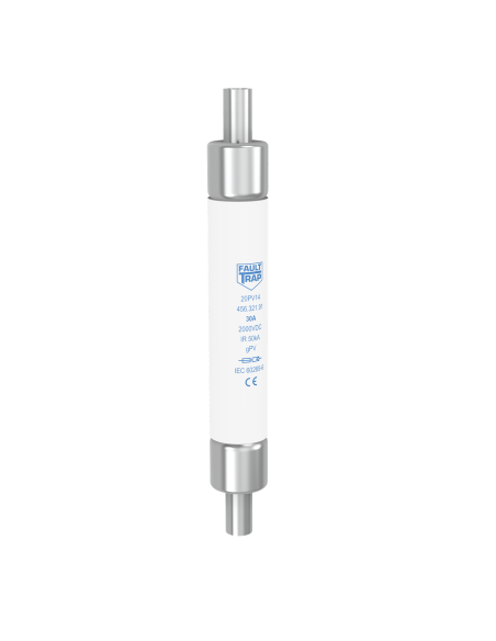 Fuse 2000VDC gPV 12A 14x85mm in-line terminals