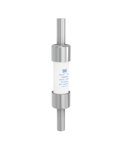 Fuse 2000VDC gPV 40A 22x85mm in-line aluminum terminals 6AWG