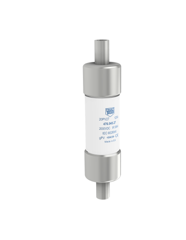 Fuse 2000VDC gPV 90A 27x85mm In-line terminal copper 4 AWG