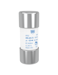 Fuse 500VAC IEC/550VAC UL aR 63A 22x58mm