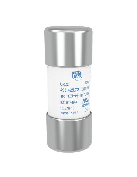 Fuse 500VAC IEC/550VAC UL aR 80A 22x58mm