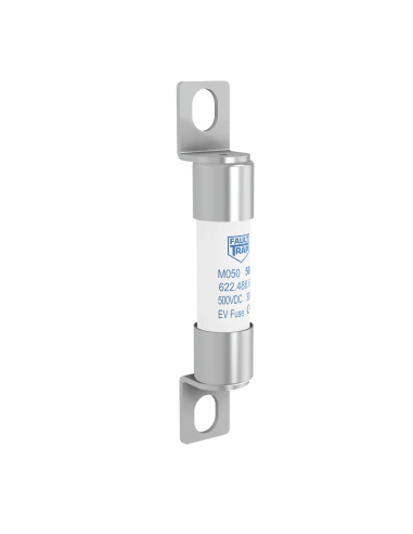 Fuse 500VDC EV-full range 20A 10x38mm surface mount, fixing centres 53mm
