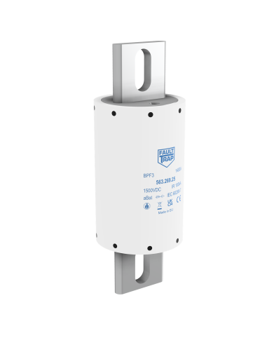 Fuse 1500VDC aBat 1000A 76x215mm axial terminals, fixing centres 171mm