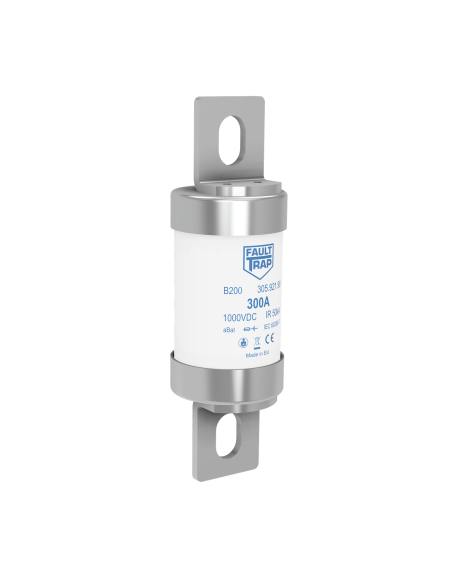 Fuse 1000VDC aBat 160A 38x127mm axial terminals, fixing centres 99mm