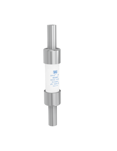 Fuse 2000V DC  40A 22x85mm gPV in-line alluminum 4AWG