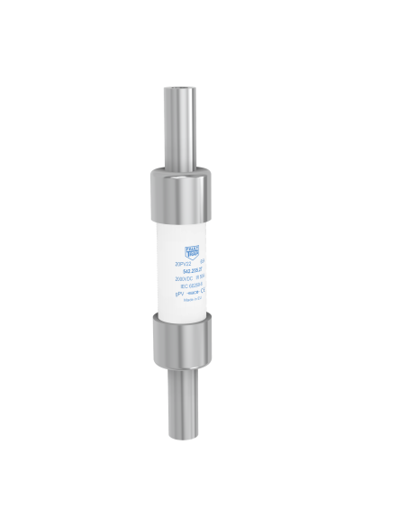 Fuse 2000V DC  50A 22x85mm gPV in-line alluminum 4AWG