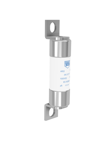 Fuse 1000VDC aR 100A 22x65mm surface mount with fixing distance 87mm