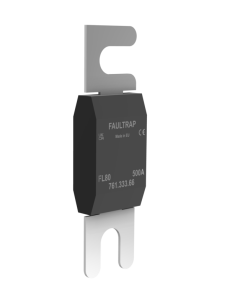 Fuse 80V DC 400A for battery protection - fixing centres 60mm