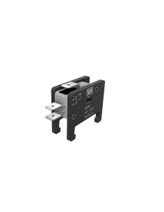 Lateral microswitch for round body fuses