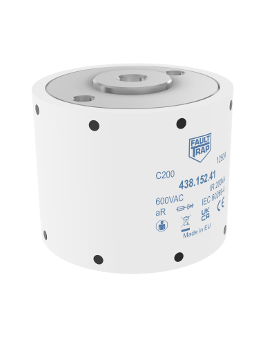 Fuse 690VAC aR 800A size 2 61x52,4mm M10 flush end terminals