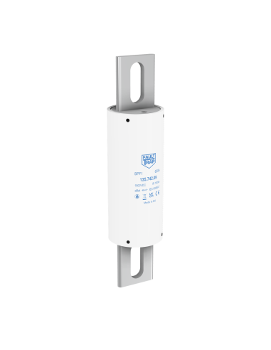 Fuse 1500VDC aBat 160A 50x215mm axial terminals, fixing centres 168mm