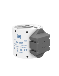 Fuse 690VAC aR 700A size 1 53x52,4mm M8 flush end terminals, with microswitch adapter
