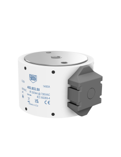 Fuse 690VAC aR 1400A size 3 76x50,5mm M12 flush end terminals, with microswitch adapter