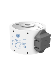 Fuse 690VAC aR 1400A size 3 76x52,4mm M12 flush end terminals, with microswitch adapter